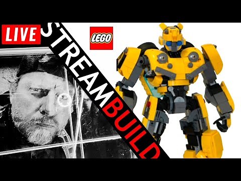 🔴 Building LEGO Transformers Bumblebee (10338) Alt Build Live!