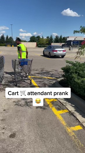 Cart Attendant Prank at Walmart