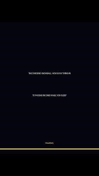 The Dividend Snowball: Turn $10K Into Passive Income