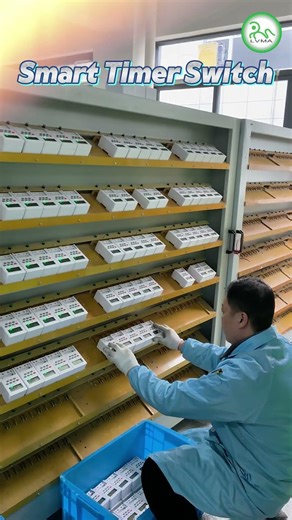 ⏰ Smart Timer Switch — Simple, Reliable Control #powersource #electricalindustry #shorts