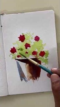 Watercolor sketch by SunilLinus De