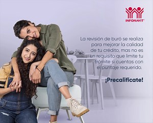 3.6K views · 39 reactions | Precalifícate y obtén un mejor monto de crédito con la ayuda de tu historial crediticio. Hacerlo es fácil y rápido, ingresa aquí: https://bit.ly/2ZvWoPh | Infonavit | Facebook