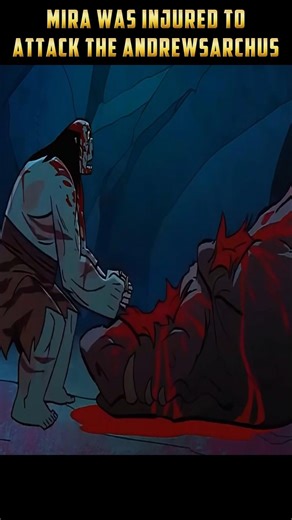 Mira Was Injured To Attack The Andrewsarchus😱 Primal S 3 Ep 6 #adultswimeurope #primal #zombie