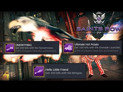 How to Fix Broken Saints Row 4 Achievements, OMGWTFBBQ, Ultimate Hot Potato, Etc. Guide!