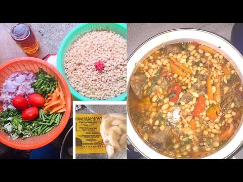 Comment préparer le haricot blanc avec viande