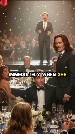 At the awards ceremony, Johnny Depp stood up and walked out after an actor insulted his mother and the next action left the whole #JohnnyDepp #trending #emotionalstoriesaudience speechless | Eyi ID 𓃰 𓃰