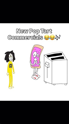 Animated world on Instagram: "Who remember the classic Pop Tart Commercials, StrawBerry Pop Tart is good #explorepage #reels #animation #fyp #artist #artworks #meme #hiphop #2danimation #anime"