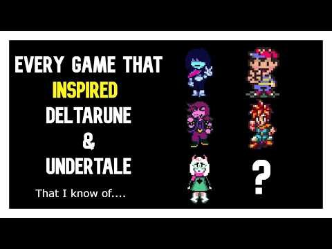 Everything that Inspired Deltarune & Undertale.