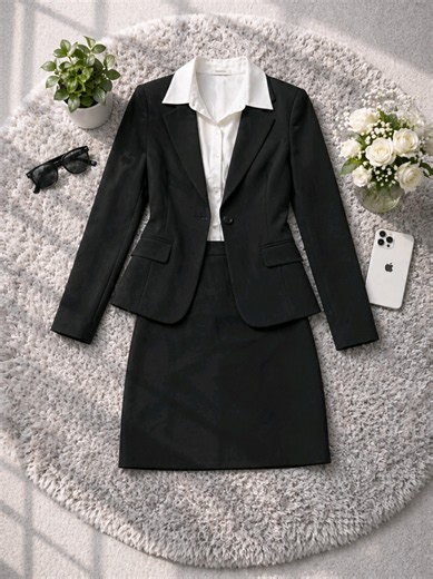 Blazer Wanita dan Rok Pendek — Padanan Stylish untuk Kantor & Hangout