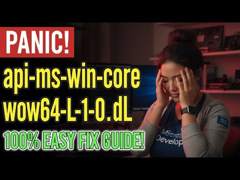 Fix api-ms-win-core-wow64 Missing!