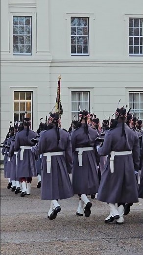Royal Regiment of Scotland slow march rehearsal