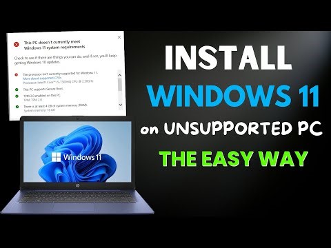 Install Windows 11 on Unsupported PCs with ONE Command (The Easy Way)