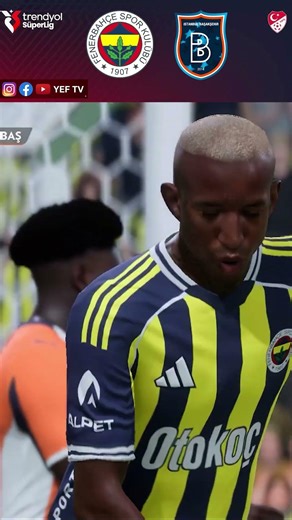 Fenerbahçe - Başakşehir | Süper Lig | FC 26 Simulation: AI Score Prediction