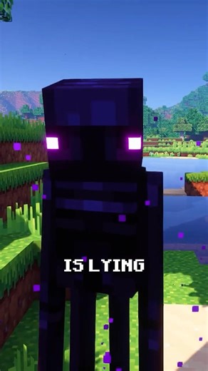 Minecraft is lying about Endermen..💀