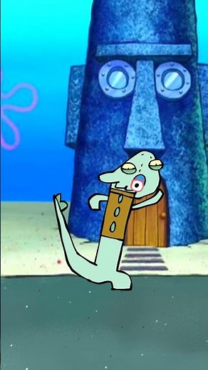 Toothless dance but it's Squidward