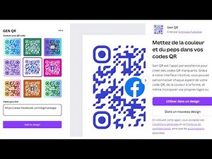 Comment créer un QR code avec son logo sur Canva ?