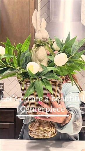 How to make a beautiful spring centerpiece