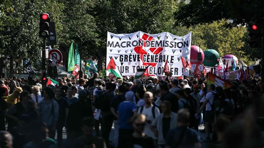 Mobilisation sociale : plus de 500.000 manifestants en France, dont 55.000 à Paris, selon les autorités