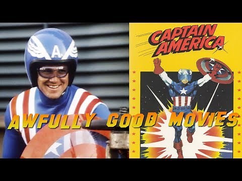 CAPTAIN AMERICA (1979) - Awfully Good Movies - Reb Brown Marvel Comics TV Movie