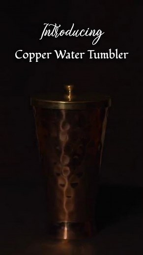 Copper Tumbler | Available on IndiaMART