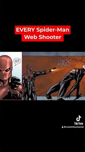 Every Spider-Man web shooter (including a gun?) #spiderman