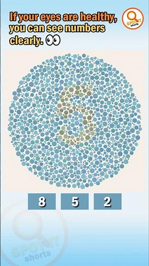 #015 👉 Eye Challenge 👀 Can You Spot the Hidden Number? | Color Vision Puzzle