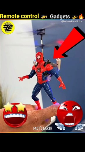 Spider-Man vs Army Helicopter: Best RC Gadgets! 🕷️🚁 #remotecontrol #gedget #halicopter #shorts