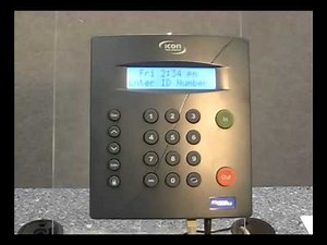 RTC 1000 2 0 from Icon Time Systems Network Setup and Login- Time Clock Zone