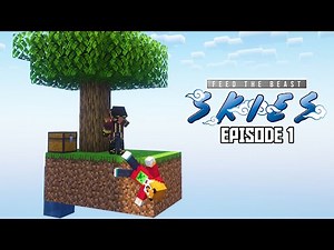 I started a new adventure in Minecraft Modded! FTB Skies Episode 1