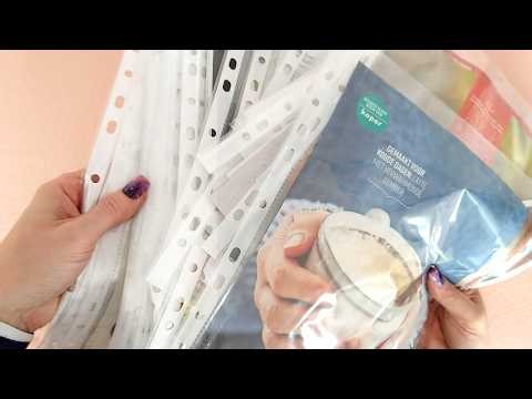 ASMR 1 Hour 🕐 Putting Plastic Sheet Protectors Into Action • No Talking