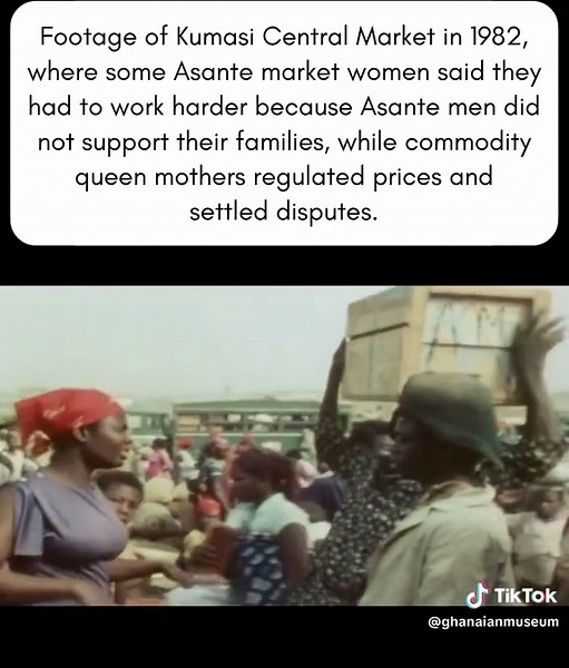 Kumasi Central Market 1982: Asante Market Women and Queen Mothers