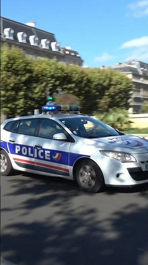 La police française en urgence 🚨