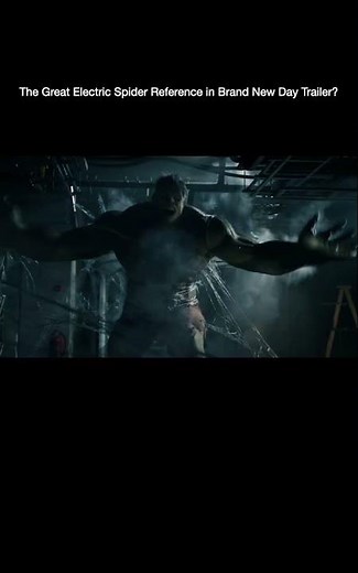 The Great Electric Spider Reference in Brand New Day Trailer?