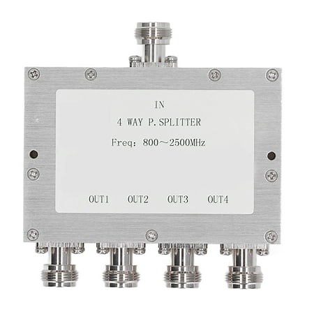 Signal Power Splitter Module,RF Power Splitter 4 Low Loss Power Splitter Way Power Splitter Power Packed Performance - Walmart.ca