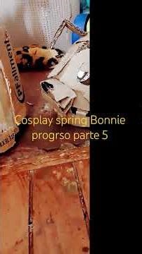 cosplay de spring Bonnie progrso parte 5
