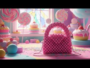 Beaded bag full tutorial video