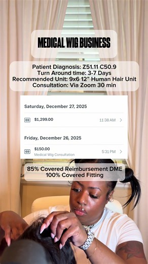 2026 is the year we stop playing with potential. No more procrastination. No more “I’m scared.” No more “I don’t know where to start.” You’re going to: ✨ Get certified as a Cranial Prosthesis Specialist ✨ Learn how to build a real business ✨ Attract high-paying medical wig clients ✨ Start getting consistent income before summer This is for the women who are ready to elevate, not just talk. Drop a 💎 if you’re serious and I’ll send the course link.