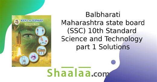 Balbharati solutions for Science and Technology Part 1 [English] Standard 10 Maharashtra State Board chapter 3 - Chemical reactions and equations [Latest edition] | Shaalaa.com