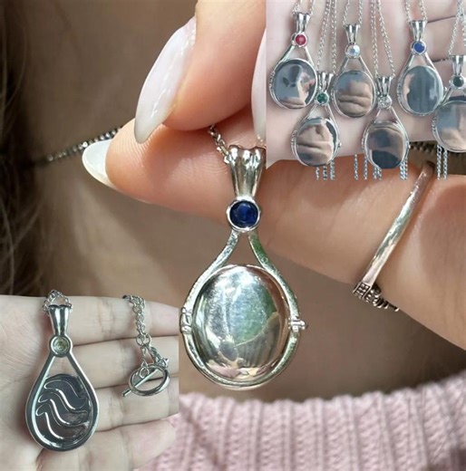 H2O Just Add Water Mermaids Locket Necklace Cosplay Prop, Pick Your Color - Etsy