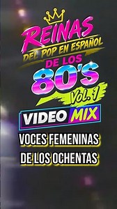 REINAS DEL POP EN ESPAÑOL DE LOS 80'S – VOL. 1 ✨ #DjPaezMixes #ReinasDelPop #PopDeLos80s