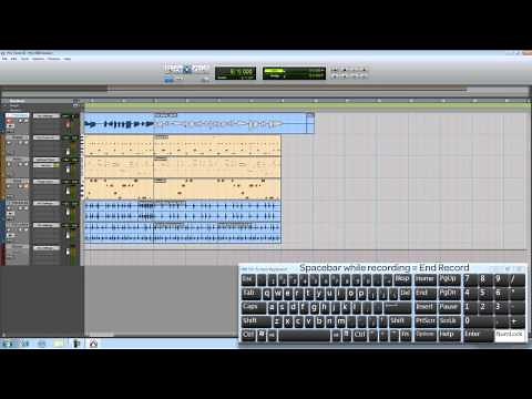 Pro Tools® SE - Recording an Audio Track - Win 7 & Mac OS X