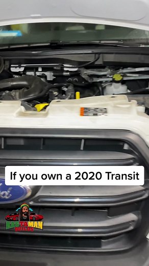 2020 Transit Engine Compartment Inspection After Rain | Rust Check