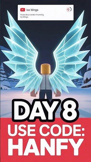 Making 3D Ice Wings from your comments! #roblox #robloxugc #robloxtrend #robloxviral #customuse