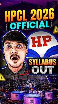 Most Students Miss This in HPCL 2026 Syllabus #hpclexam #examprep #psurecruitement