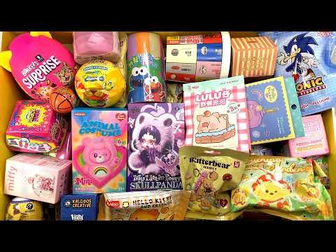 An hour of mystery bags ASMR NO TALKING Relaxing Unboxing Sounds