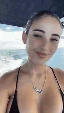 busty babe in a bikini