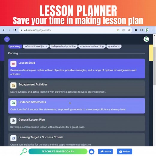 1.7K views · 12 reactions | Save your time in making lesson plan #lessonplans #lessonplan #lessons #lessonplanner #lessonplanning | Teacher's Notebook PH | Facebook