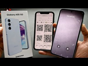 How to Scan QR Code on Samsung Galaxy A55 5G / A35