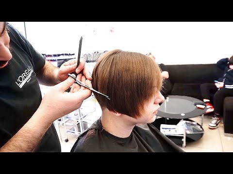 SUPER SHORT HAIRCUT - BEST GRADUATED BOB TRANSFORMATION VIDEO