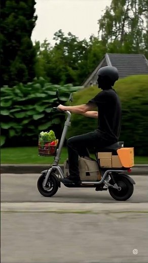 🚀 E-BikeStar Cargo Scooter S20 – dein smarter Elektro-Lastenscooter für Stadt, Arbeit & Freizeit!